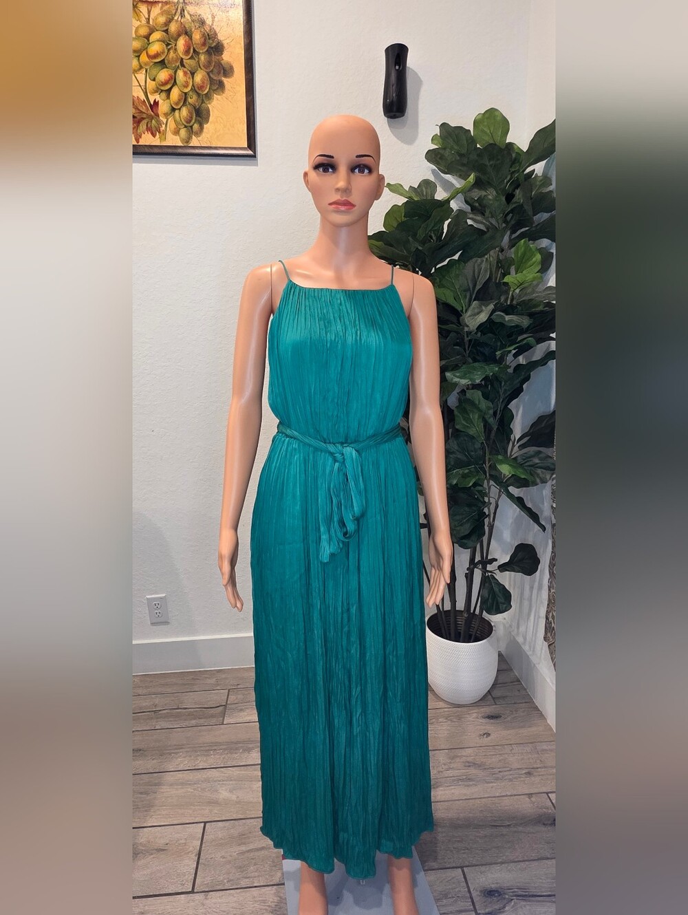 Banana Republic Fine-Gathers Maxi Dress